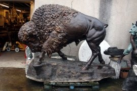 01835-Spectacular-Enormous-Life-Size-Bronze-Bison-Sculpture-1