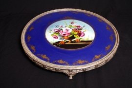 01883-Victorian-Silver-Plate-Dresden-Porcelain-Centrepiece-1