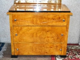 01904-Stunning-Biedermeier-Birdseye-Maple-Chest-of-Drawers-1