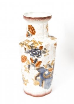 02108-Pair-Japanese-Imari-Hand-Painted-Porcelain-Vases-4
