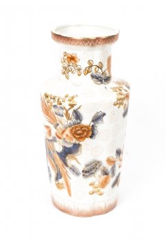 02108-Pair-Japanese-Imari-Hand-Painted-Porcelain-Vases-8