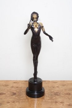 02436-Sexy-Gilded-Bronze-Dominatrix-Lady-With-Whip-Zach-1