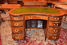 02807-Gorgeous-AntiqueMahogany-Kidney-Desk-C1900-3