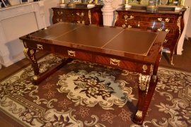 02934-Empire-Mahogany-&-Ormolu-mounted-Writing-Table-11