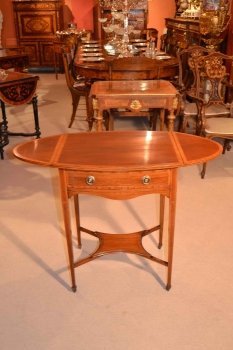 02977-Antique-Edwardian-Inlaid-Bedside-Occasional-TableC1900-5