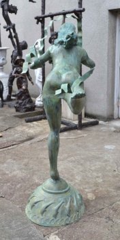 02989-Stunning-Life-Size-Bronze-Asian-Dancer-Garden-Statue-4