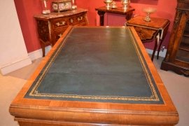 03023-Stunning-Antique-Walnut-Partners-Desk-Circa-1900-7