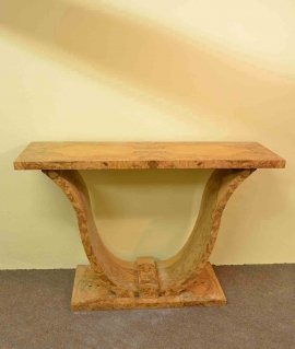 03042-Chic-Art-Deco-Minimalist-Birdseye-Maple-Console-Table-1