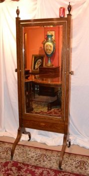 03203-Beautiful-Antique-Edwardian-Inlaid-Cheval-Mirror-C-1900-16