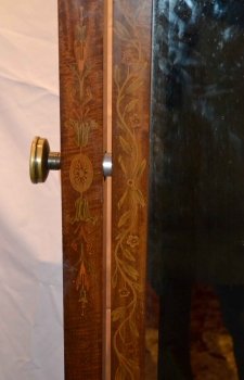 03203-Beautiful-Antique-Edwardian-Inlaid-Cheval-Mirror-C-1900-5