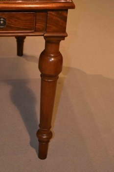03218-Vintage-Victorian-Style-Walnut-Writing-Table-Desk-C1930-7