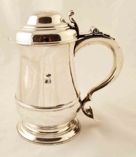 03340-Antique-George-II-sterling-silver-lidded-tankard-1764-12