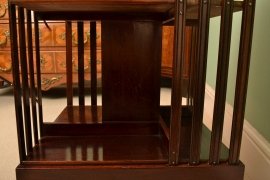 03507-Antique-Edwardian-Mahogany-Revolving-Bookcase-C-1900-5