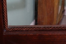 Antique-English-Victorian-Walnut-Marquetry-Bookcase-8