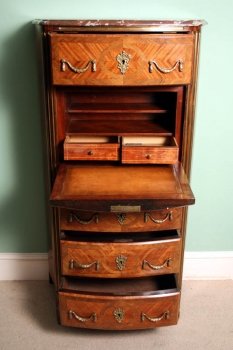 Antique-FrenchMarble-top-Secretaire-Chest-Circa-1870-8