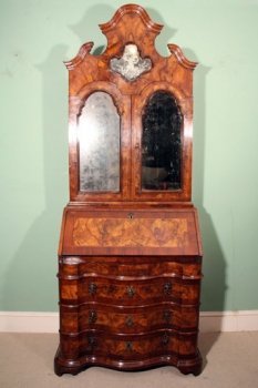 Antique-Italian-Venetian-Bureau-Bookcase-18th-Century-1