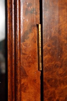 Antique-Victorian-Pollard-Oak-Breakfront-Bookcase-6
