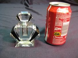 Art-Deco-Style-Clear---Black-Crystal-Perfume-Bottle-4
