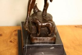 Captivating-Art-Deco-Bronze-Dancer-with-Dogs-Colinet-7