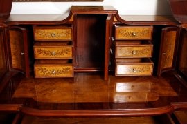 Carlton-House-Writing-Desk-Satinwood-Inlaid-Veneer-5
