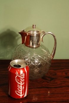 Cut-Glass-and-Silver-Plate-Claret-Jug-Decanter-5