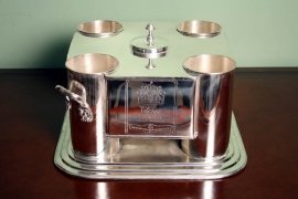 Deco-Silver-Plated-4-Bottle-Wine-Cooler-Ice-Bucket-2