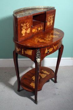 Elegant-Victorian-Walnut-Marquetry--Bonheur-du-Jour--2
