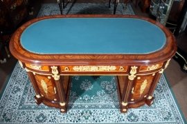 Gorgeous-Ornate-French-Empire-Pedestal-Desk-13
