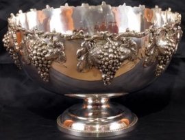 Gorgeous-Silver-Plated-Monteith-Punch-Bowl-1