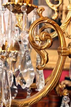 Huge-Pair-Italian-Gilded-Bronze---Crystal-Candelabras-6