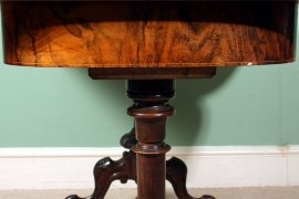 Large-Antique-Victorian-Burr-Walnut-Card-Table-c.1860-7