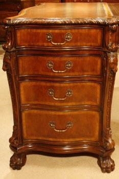 Large-Georgian-Mahogany-Lion-s-Head-Partner-s-Desk-4