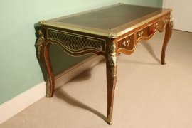 Louis-XV-Kingwood-Bureau-Plat-Writing-Table-Desk-3