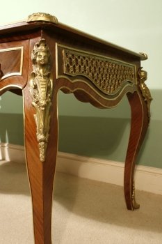 Louis-XV-Kingwood-Bureau-Plat-Writing-Table-Desk-7