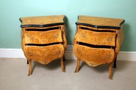 Pair-French-Louis-XV-Birdseye-Maple-Bedside-Cabinets-3