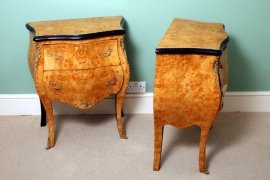 Pair-French-Louis-XV-Birdseye-Maple-Bedside-Cabinets-4