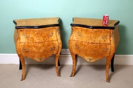 Pair-French-Louis-XV-Birdseye-Maple-Bedside-Cabinets-9