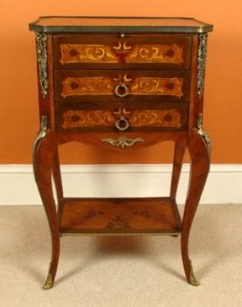 Pair-Louis-XV-Style-Walnut-Inlaid-Bedside-Drawers-2