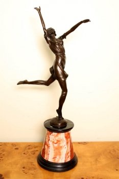 Stunning-Art-Deco-Bronze-Young-Girl-Dancing-Bruno-Zach-2