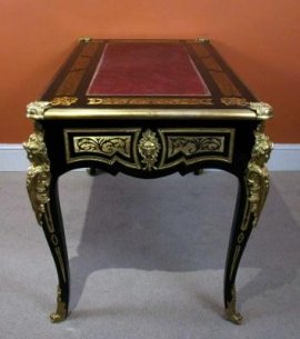 Stunning-Ebonised-Boulle-French-Ormolu-Writing-Table-4