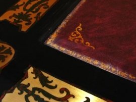Stunning-Ebonised-Boulle-French-Ormolu-Writing-Table-5