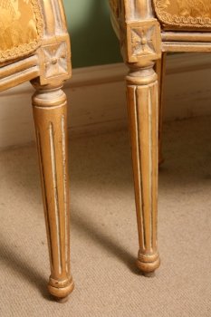 Stunning-Pair-French-Louis-XVI-Gilded-Armchairs-9