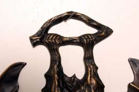 Unusual-Pair-Bronze-Bat-Wall-Candelabras-Boulton-4