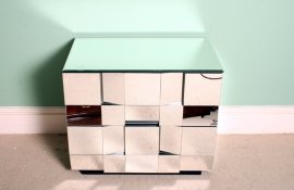 Unusual-Ultra-Modern-Mirrored-Cubist-Chest-of-Drawers-1