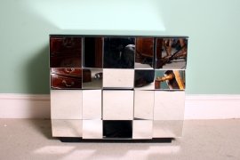 Unusual-Ultra-Modern-Mirrored-Cubist-Chest-of-Drawers-3