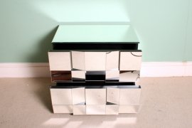 Unusual-Ultra-Modern-Mirrored-Cubist-Chest-of-Drawers-4