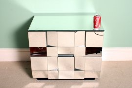 Unusual-Ultra-Modern-Mirrored-Cubist-Chest-of-Drawers-7