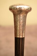 Antique Victorian Silver Mounted Walking Stick Cane | Ref. no. 03864 | Regent Antiques