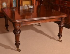 Antique 12ft Victorian Mahogany Dining Table c.1860 | Ref. no. 05636 | Regent Antiques