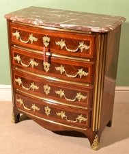 Antique French Kingwood Commode Chest Marble c.1880 | Ref. no. 05661 | Regent Antiques